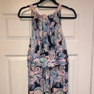 Lilly Pulitzer Navy printed Maxi Dress-